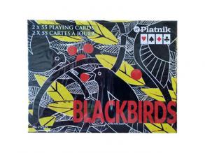Művész römi kártya - Blackbirds 2x55 lap - Piatnik