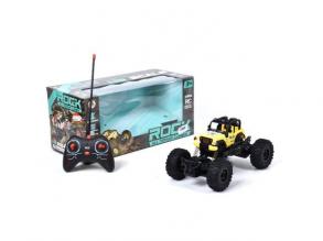 RC Távirányítós Wrangler Crawler terepjáró autó fénnyel 1/24