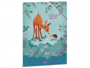 Ars Una: My Secret Garden őzikés gumis mappa A/4