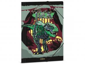 Ars Una: T-Rex dinoszauruszos gumis mappa A/4
