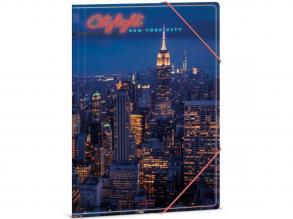 Ars Una: Citylight New York A/4 gumis dosszié