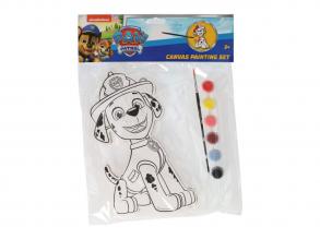 Vászonkép Mancs Őrjárat  Marshall  ecsettel és 6 festékkel