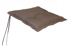 Kenia prémium minőségű ülőpárna székekhez, capuccino színű, mérete 38x38x4 cm