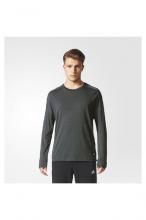 Idsleeve Adidas férfi szürke színű hosszú ujjú póló