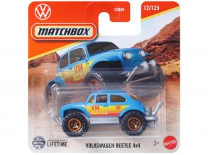Matchbox: Volkswagen Beetle 4x4 kék kisautó 1/64 - Mattel