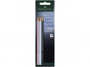 Faber-Castell: GRIP Sparkle Harmony 3 db-os grafitceruza szett "B"