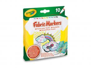 Crayola: 10 darabos textilfilc készlet