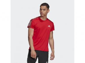 Own The Run Adidas férfi vörös színű futás póló