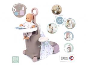 Baby Nurse: 3 az1-ben babacenter húzós bőröndben