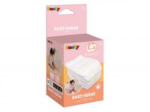 Smoby Baby Nurse játék pelenkák  4 db.