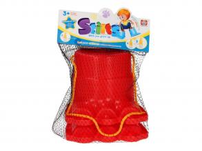 Dinó láb, 1 pár, piros