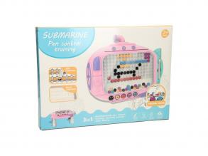 Color Buttons játék mágneses tollal, rózsaszín, 36 x 30 x 5 cm