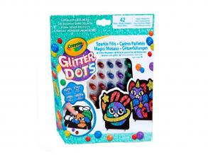 Csillogó Dots mozaik kép készítő kreatív szett - Crayola