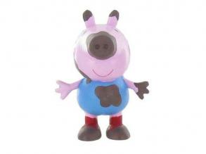 Peppa Pig mini figura, George On The Mud, 5 cm