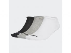 Low Cut 3 Pár Adidas unisex Sürke/fehér/fekete színű Core zokni
