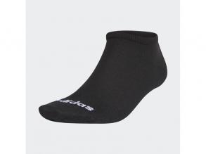 Low Cut Adidas férfi fekete/fehér színű zokni 3 pár