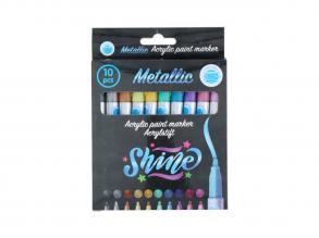 Akril Metallic marker, 10 db