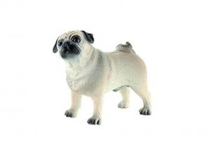 Mopsz kutyakölyök figura 6 cm