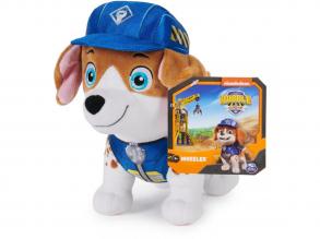 Mancs őrjárat: Rubble és csapata Wheeler plüss 19cm - Spin Master