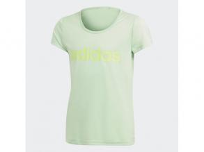 Youth Girls Cardio T-Shirt Adidas lány zöld színű póló