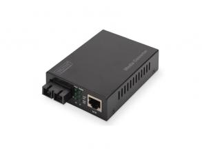 DIGITUS Gigabit MM (RJ45-SC) média konverter