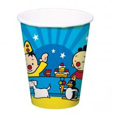 Bohócos papír pohár, 8 darab