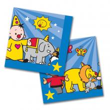 Bohócos szalvéta, 20 darab