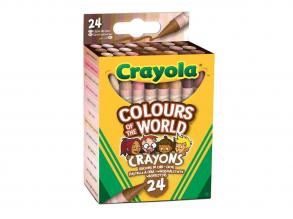 Crayola Színezd ki a világot! 24 darabos zsírkréta szett