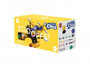 Nano Clics - Szállítás építőkocka, 250 db.