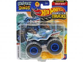 Hot Wheels Monster Trucks: Great Bite kisautó 1/64 - Mattel