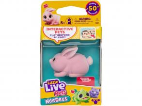 Little Live Pets: Needees Gyűjthető kiskedvencek - Pinkee nyuszi