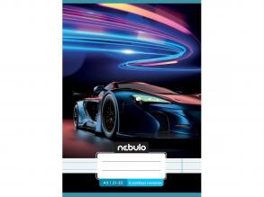 Nebulo: Neon autó mintás 4.osztályos vonalas füzet A/5 21-32