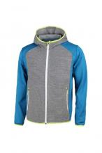 Obereck Jkt-M Fleece High Colorado férfi kék zafír színű pulóver