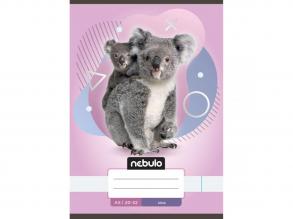 Nebulo: Tuzött sima füzet A5-ös 20-32 Állatos - Koala macis