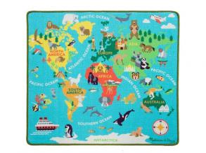 A világ körül játszószőnyeg 100x90cm - Melissa & Doug