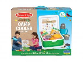 Melissa & Doug: Hűtőtáska ételekkel és kiegészítőkkel játékszett