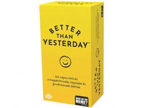 WDYM Better Than Yesterday motivációs játék