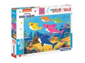 Baby Shark Maxi 104 db-os puzzle - Clementoni