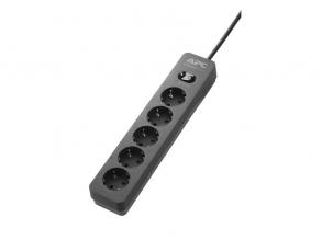 APC PME5B-GR SURGE PROTECTOR fekete túlfeszültségvédő