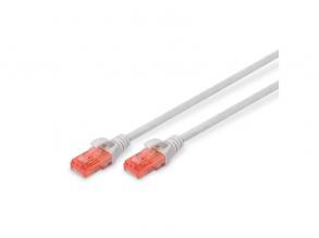 DIGITUS CAT6 U/UTP LSZH 5m szürke patch kábel