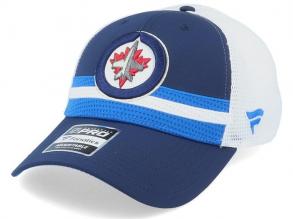 Winnipeg Jets Authentic Pro Draft Structured Trucker Team-Os Fanatics unisex baseball sapka kék
