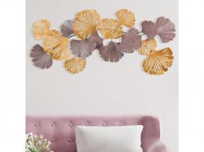 Kézzel készített fém falkiegészítő, 130 x 60 cm | 100% fém, egyedi design