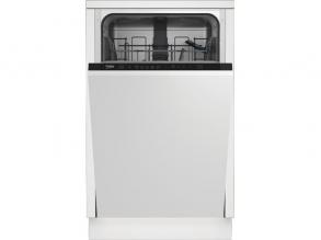 Beko DIS35025 beépíthető keskeny 10 terítékes mosogatógép
