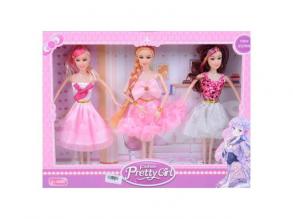 Fashion Girl: 3db-os divat baba szett 30cm-es