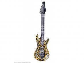 Tigriscsíkos felfújható gitár, 105 cm