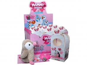 Mammy mini meglepetés plüss pingvin 1 db