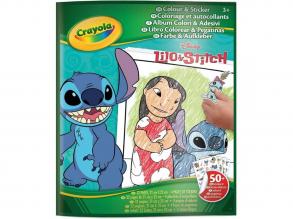 Crayola: Lilo & Stitch színező és matricázó füzet