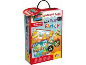 Montessori: Baby Box készségfejlesztő formaillesztő puzzle - Állatok