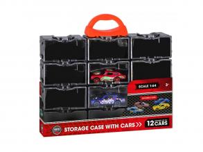 Rapid Wheels tárolódoboz 2 fémöntvény kisautóval