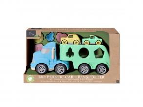 Jipy bioplasztik autószállító formaszortírozó játék